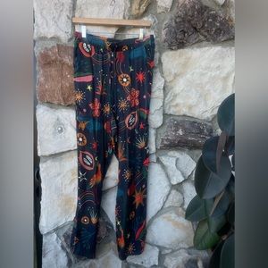 Farm Rio Black Cerrado Sky pants (M, new)